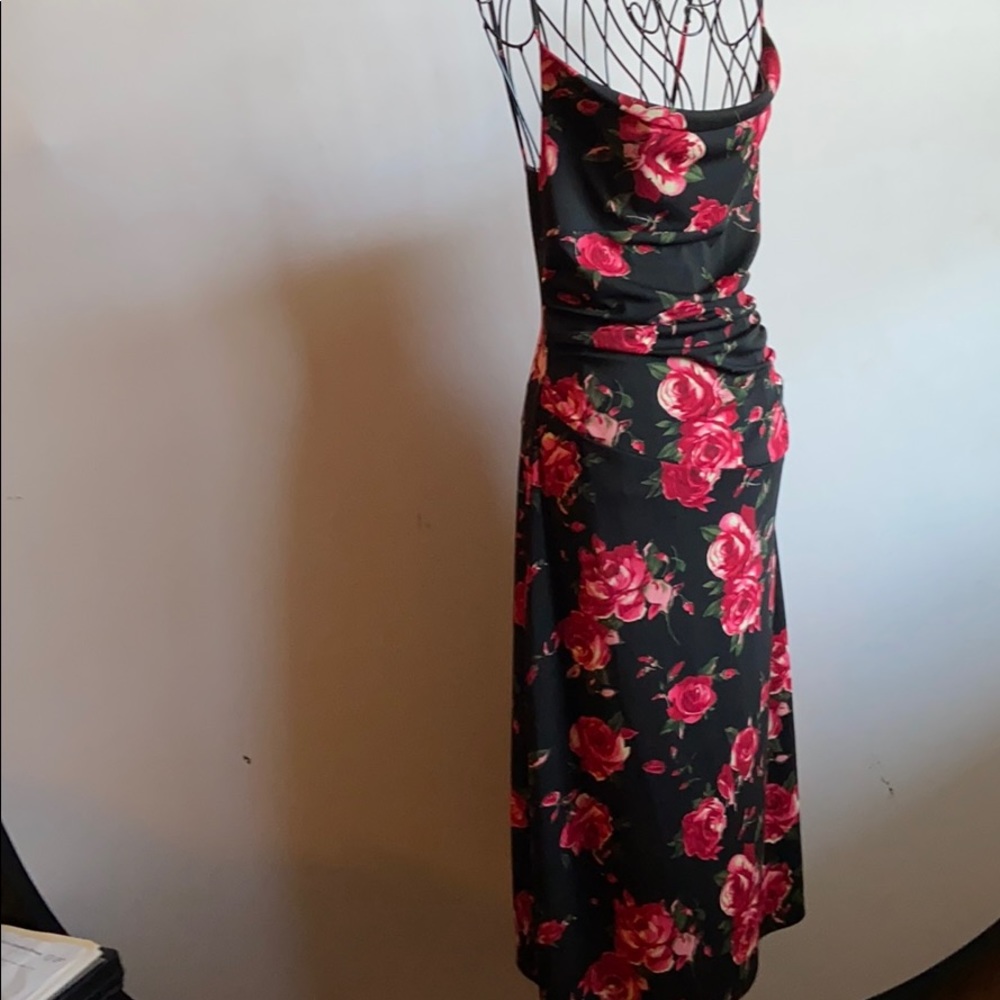 Ruby Rox vintage Y2K size M wiggle dress. Black slip dress